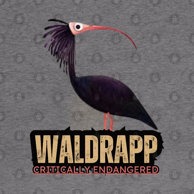 WALDRAPP CRITICALLY ENDANGETED BIRD by TRACHLUIM